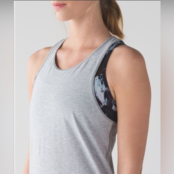 Lululemon Physically Fit Tank
Wee Stripe White Heathered Medium Grey​​ - Picture 3 of 9